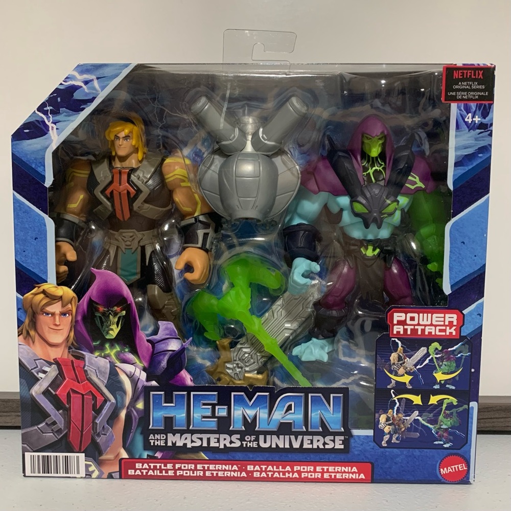 HE-MAN and The Masters of The Universe: Battle for Eternia Action Figures-NIB